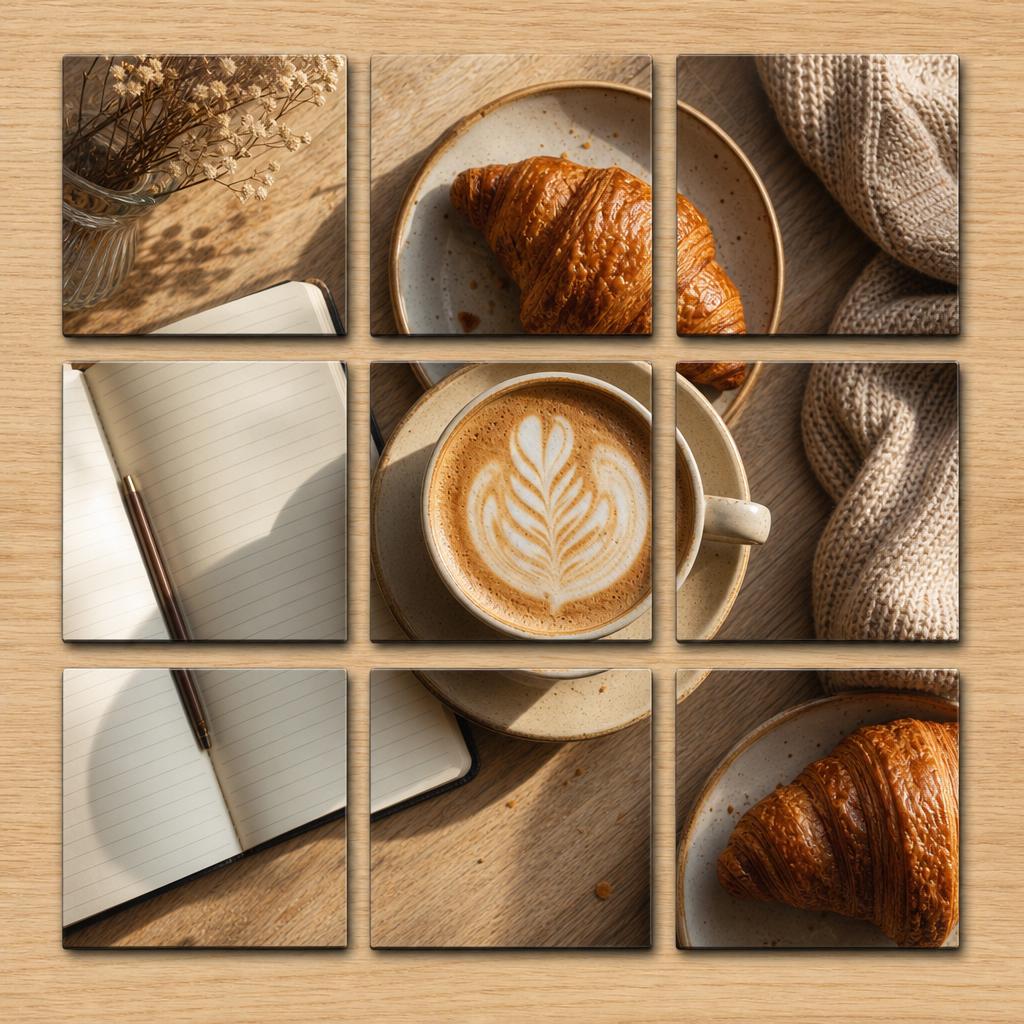 Custom Puzzle Magnet - 2" x 2" Square